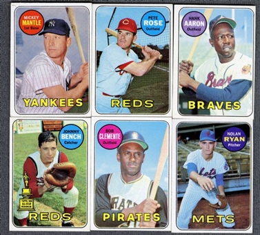 1969 Topps Complete Set of 664 Cards 